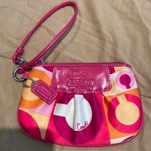 Coach wristlet